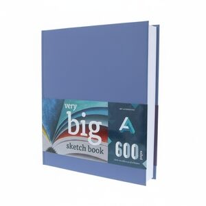A Very Big Periwinkle Hardcover Sketchbook